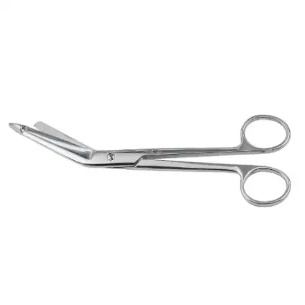 head SJ25120 — Медицинский Scissors Прямая тупая хирургическая операционная универсальная повязка Scissors Медицинская повязка из нержавеющей стали Scissors Шаровая головка 15 см