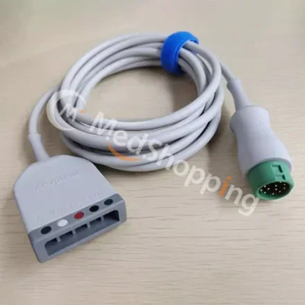 Mindray EV6201 — Ipm8 ipm10 ipm12 imec8 imec10 imec12 преимущества T5 T6 T8 Отведения монитора пациента Beneheart D3 D6 12-контактный разъемный кабель для ЭКГ на 3/5 отведений 009-004728-00 Магистральный…