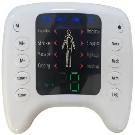 8-Pulse — Multifunctional Среднечастотный цифровой Meridian Massager 4-Zone Нацеливание на глубокие ткани Перкуссионное разминание Guasha электрический Massager