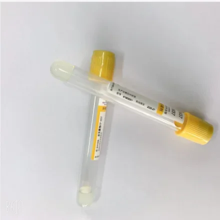 Сыворотка Разделительная пробирка для сбора крови Вакуумная пробирка Gel с активатором Clot