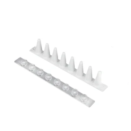 8-Strip — ПЦР-пробирка 0, 1 мл белая PCR8 Union с оптической плоской крышкой