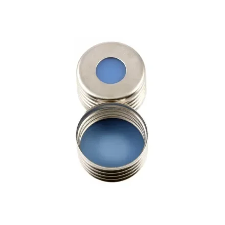Thermo Fisher Scientific 6PMSC18-ST2F — Чехол 5000 шт. с мягкий синий силикон/прозрачный ПТФсепта SureSTARTsilver магнитная сталь 18 ммПрецизионная винтовая крышка, 5000 шт./пакет, 3 класса