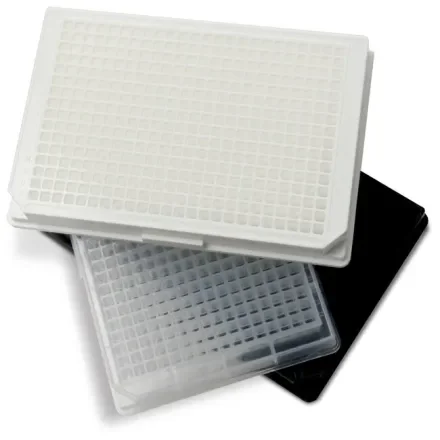 Thermo Fisher Scientific 4309 — В упаковке 80 шт. 384Hole полипропиленовые листы с коническим дном, VShape, натуральный цвет, стерильные