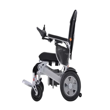 Disabled 60118-L013 — Foldable Электрическая инвалидная коляска из алюминиевого сплава Портативная моторизованная инвалидная коляска мощностью 500 Вт для пожилых людей с ограниченными возможностями