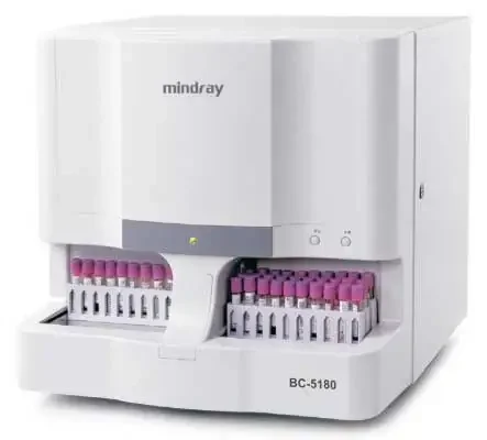 Mindray Brand BC5180 — Гематологический анализатор восстановленный медицинского бренда 5-diff автоматический