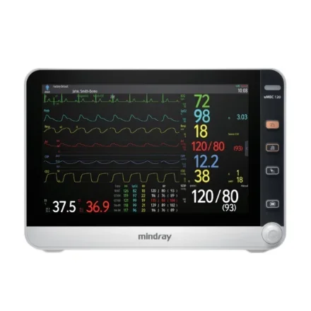 Mindray uMEC100 — Многопараметрический монитор пациента алгоритм ЭКГ по нескольким отведениям и алгоритм защиты от помех SpO2 с быстрым измерением НИАД