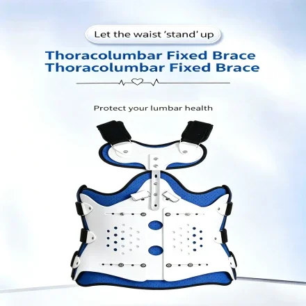 Banens Регулируемый торакальный корсет Lumbar для позвоночника, Post‐surgery Ортез для поддержки поясницы при компрессионном переломе
