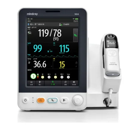 Mindray VS-800 — Замена передней панели body монитора