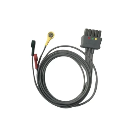 Philips 989803160681 — Провод ЭКГ с защелкой на 3 отведения Светло-серый
