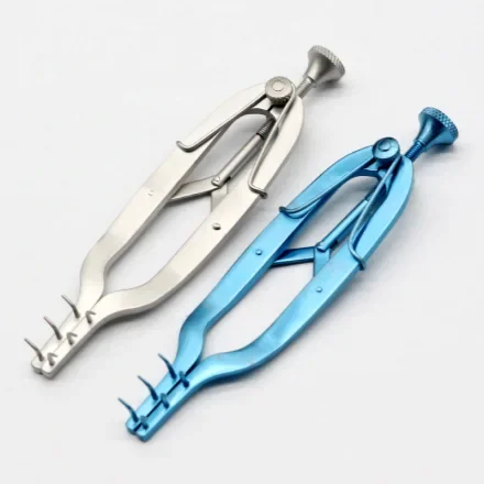 instruments YJM61083 — Ophthalmology Слезный ретрактор, инструменты для пластической хирургии, косметической микроскопии Подпружиненные зубы 3×4 L68mm