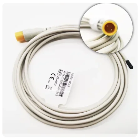 Probe 2-Pin — Baolait ЭКГ-монитор Датчик температуры тела Датчик температуры полости тела для взрослых 15-031-0012