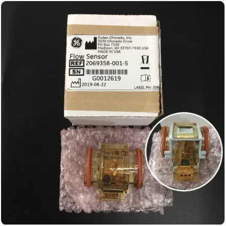 GE Healthcare 2069358-001-S — Датчик наркозного аппарата Euderma поток (обычно два заменяются одновременно)