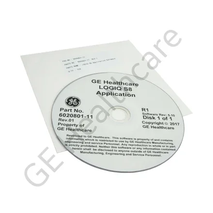GE Healthcare E12304TB — LOGIQS8ПриложениеПрограммное обеспечение6020801-11