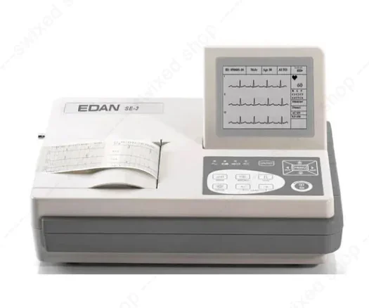 Edan SE-3 — Basic 3-Channel Электрокардиограф Resting Аппарат ЭКГ