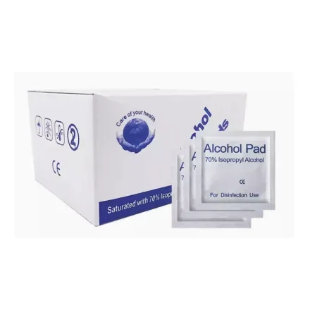 Alcohol Prep Pads Тампон Saturated Салфетки 100шт Antiphlogosis