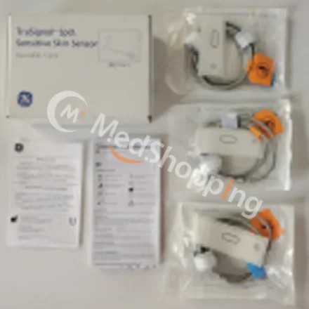 GE Healthcare — Datex-Ohmeda TruSignal Датчик SpO2 для чувствительной кожи Многоразовый, 3 шт. CARESCAPE ONE TruSignal SpO2 Reus. Сенсор Sens. Skin, взрослый/Ped/Infant/Neo, 1 м/3, 3 фута 3 шт./упаковка