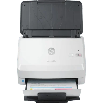 HP 2000 s2 — Scanjet Pro Сканер с устройством подачи Высокоскоростной сканер с двусторонней подачей бумаги