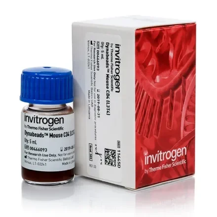 Thermo Fisher Scientific Dynabeadsmouse CD4 — 11445D 5 мл Dynabeads для мыши