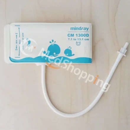 Mindray OriginalOriginal CM1300D — CM1300E многоразовая детская CM1300 Манжета для НИАД без мочевого пузыря, для маленьких детей, многоразовая, 7–13 см, с соединителем Манжета для НИАД для новорожденных