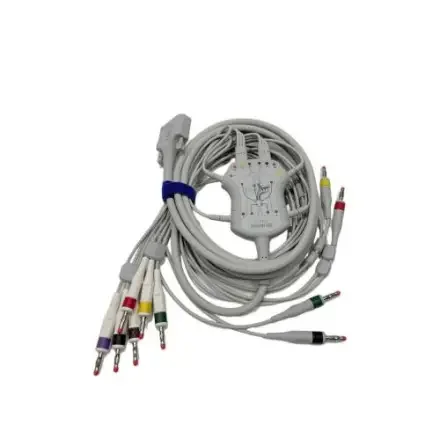Mindray BeneHeart R3A — 12-отведение Кабель ЭКГ Стандарт IEC EC6410 Провод ЭКГ для электрокардиографа покоя