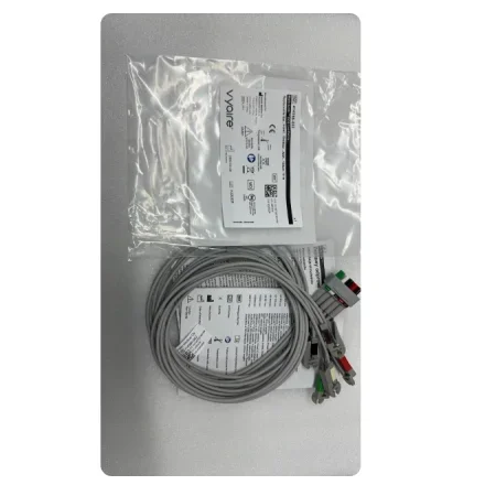 GE Healthcare Adult 5-Lead — Американский стандарт с 5-проводным зажимом для взрослых Splitter Кабель 130 см Съемный Номер заказа 414556-002