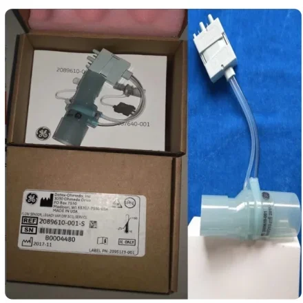 GE Healthcare 2089610-001-S — EuroDarne Монитор наркозного аппарата Короткая линия поток Датчик модель