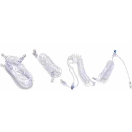 Connecting Tubing-300PSI — SCW Медикэт Лтд. Соединение спиральной трубки 150 см