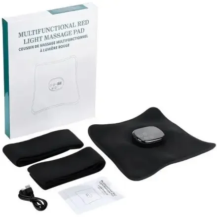 Controller 660nm — Mulfunctional красный Light Massage Pad красный Светотерапия Massage Пояс с цифровым контроллером Двойная длина волны 850 нм для глубокого облегчения боли и восстановления мышц