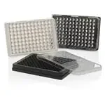 Thermo Fisher Scientific 265301 — Упаковка из 30 шт. 96hole черный/прозрачное основание, необработанная поверхность, без крышки, нестерильные, в упаковке 10 шт