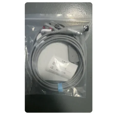 Mindray 6-pin — Встроенный зажим для 3 отведений 6-pin, стандартный кабель ЭКГ США