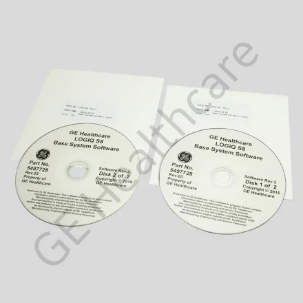 GE Healthcare E12387TB — Системное программное обеспечение LOGIQS8R3Base