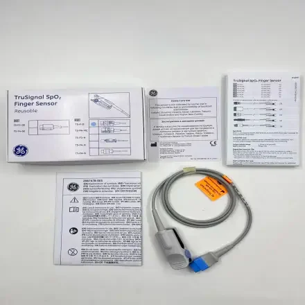 GE Healthcare — TS-F-D Trusignal Интегрированный SpO2, многоразовый датчик пальца для взрослых