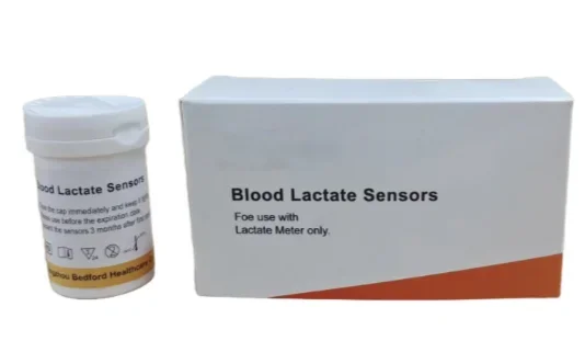 Датчик крови Lactate тест полоски для анализатора Lactate метр 72 полоски/коробка