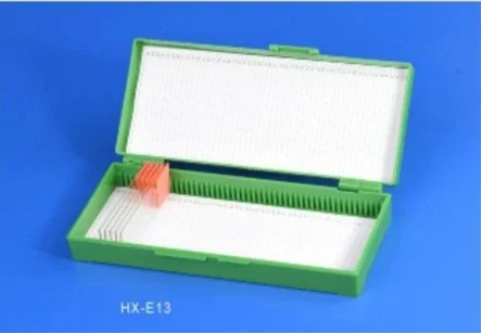 Consumables HX-E13 — Лабораторный Расходные материалы Коробка для хранения слайдов (50шт)