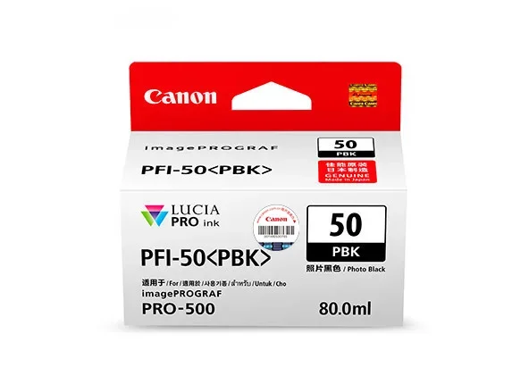 Canon PFI-50 PBK Photo Black — Принтер струйный чернила картриджи/чернила бутылки для imagePROGRAF PRO-500