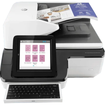 HP 9120fn2 — Scanjet Enterprise поток N9120Fn2 Сканер документов Цветной автоматический плоский податчик сканирования