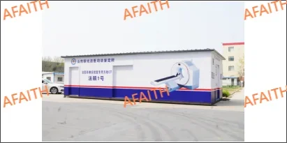 AFAITH001 — Radiation-proof Герметичный контейнер для CT/МРТ Освинцованный контейнер с операционной и сканирующей комнатой OEM ODM Customize Радиационно-защитное укрытие
