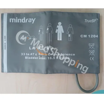 Mindray CM1204 — Монитор пациента большая манжета НИАД для взрослых 33-47CM 0010-30-12160 многоразовая манжета для взрослых Большая взрослая 33-47 см с разъемом