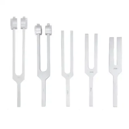 fork SH34550 — 128 Гц 256 Гц 512 Гц 1024 Гц 2048H 5 шт. Набор металлических звуковых камертонов для исцеления, набор камертонов для сольфеджио, алюминиевый медицинский камертон