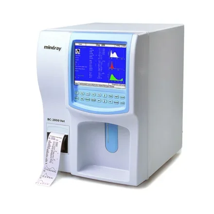 Mindray Analyzer BC-2800 — Ветеринарный автоматический гематологический анализатор Vet 19 параметров CBC-тестирование Технология микроотбора проб Счетчик крови животных