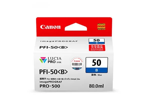 Canon PFI-50 B blue — Принтер струйный чернила картриджи/чернила бутылки для принтера imagePROGRAF PRO-500