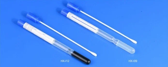 Consumables HX-I12 — Лабораторный Расходные материалы Женские тампоны с Stuart Clr (отслаивающая упаковка)