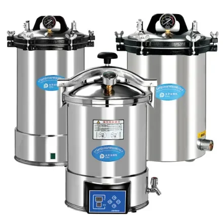 Портативный sterilizer паровой sterilizer медицинский sterilizer высокого давления sterilizer 18/24 литров