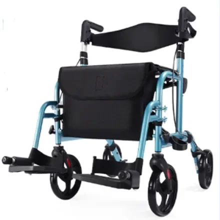 FS9103 — Four-wheeled Walker Многофункциональная инвалидная коляска для пожилых людей с ручным управлением