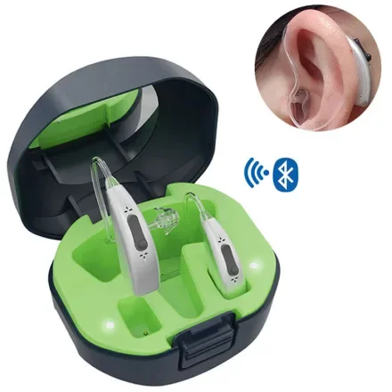 Цифровые устройства BTE Hearing, перезаряжаемые Bluetooth-устройства Hearing для пожилых людей