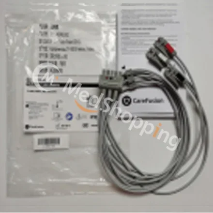 GE Healthcare 3-lead — CareFusion многоканальный провод ЭКГ. 3-выводной, Grabber, AHA, 130cm/51in. 412682-002, SOLAR8000/8000M S/5 AM/CAM B20/30/40/450/650/1800