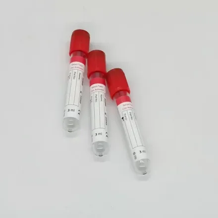 Сосуд для сбора крови СТЕКЛЯННЫЙ Красный Clot Активатор вакуумный Пробирки для сбора крови