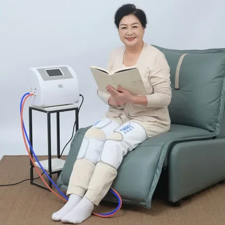 QJ-H400 — Больничное компрессионное устройство pneumatic для DVT, массажер для ног, рук, талии, система воздушной компрессионной терапии Устройство DVT
