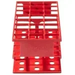 Thermo Fisher Scientific 5970-0016 — Коробка из 8 штативов для пробирок Nalgene с отсоединенными проводами: технология производства Resmer, для пробирок диаметром 16 мм, белый