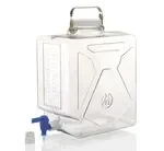 Thermo Fisher Scientific 2322-0020PK — Каждый Nalgenerпрямоугольник ClearboyBottle с краном, поликарбонат